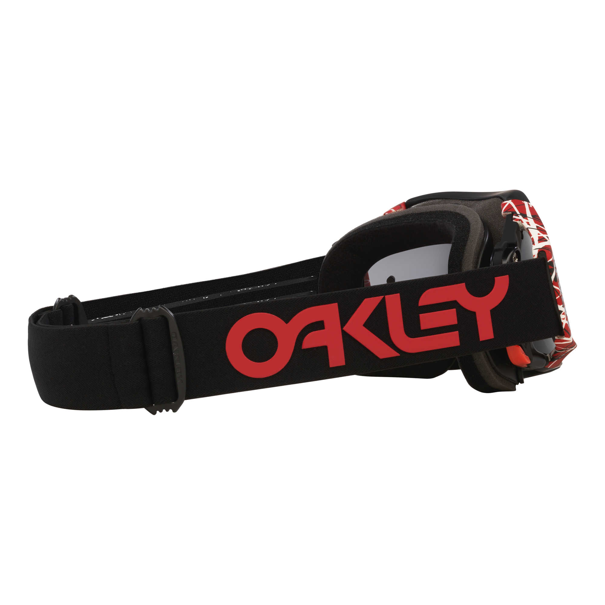 Oakley Airbrake Red Eddie MX Goggles Dark Grey - FREE UK Shipping, FREE 365 Day Returns | Moto Central