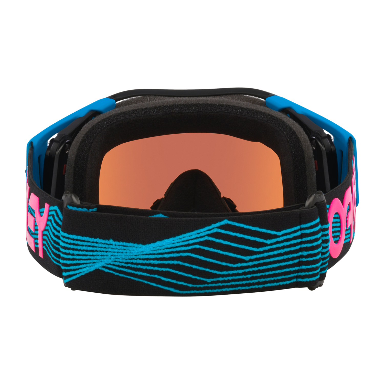 Oakley Airbrake Blue Wired MX Goggles Sapphire Prizm - FREE UK Shipping, FREE 365 Day Returns | Moto Central