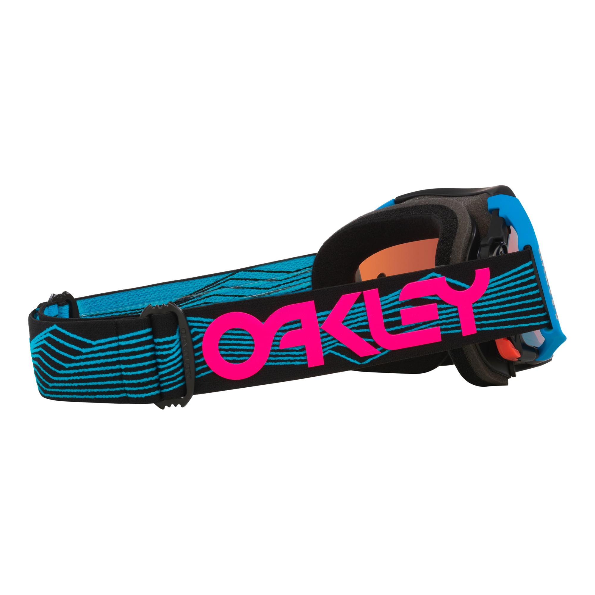 Oakley Airbrake Blue Wired MX Goggles Sapphire Prizm - FREE UK Shipping, FREE 365 Day Returns | Moto Central