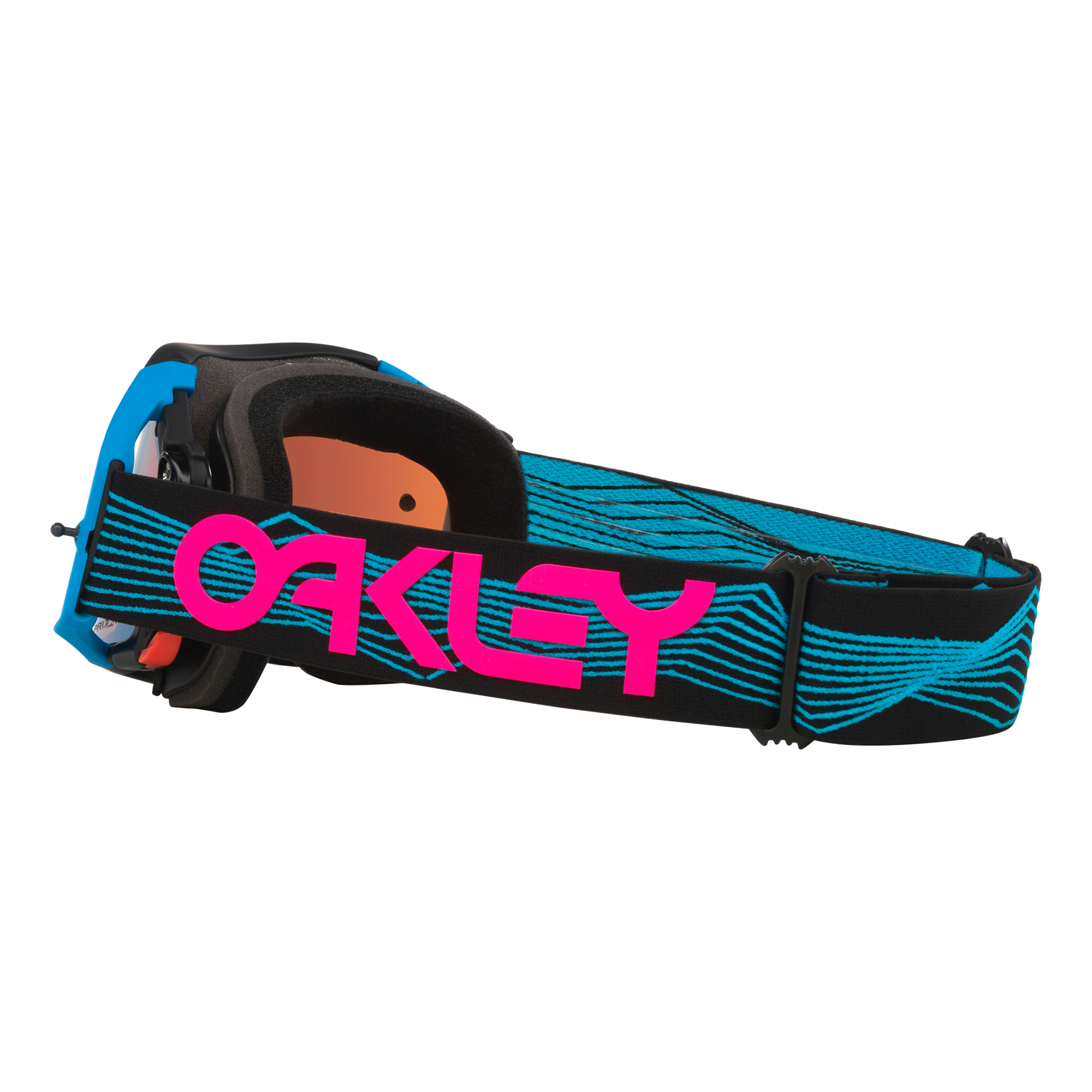 Oakley Airbrake Blue Wired MX Goggles Sapphire Prizm - FREE UK Shipping, FREE 365 Day Returns | Moto Central