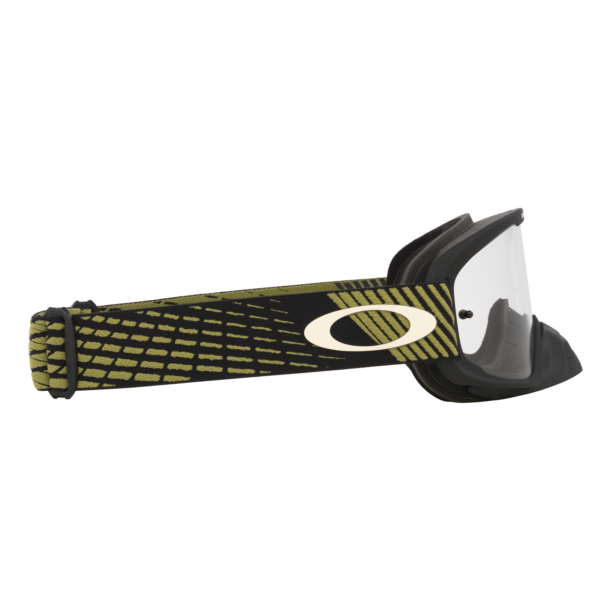 Oakley O Frame 2.0 Pro Green Rigid MX Goggles Clear - FREE UK Shipping, FREE 365 Day Returns | Moto Central