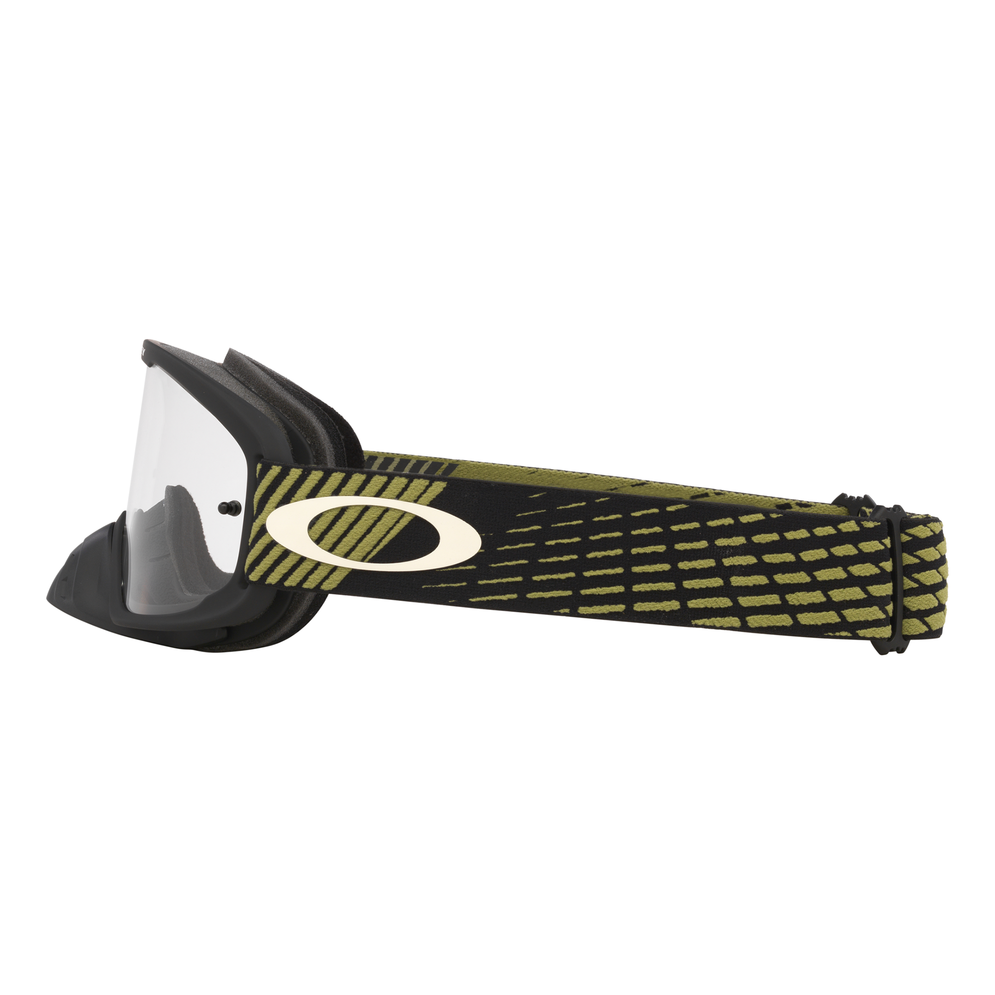 Oakley O Frame 2.0 Pro Green Rigid MX Goggles Clear - FREE UK Shipping, FREE 365 Day Returns | Moto Central