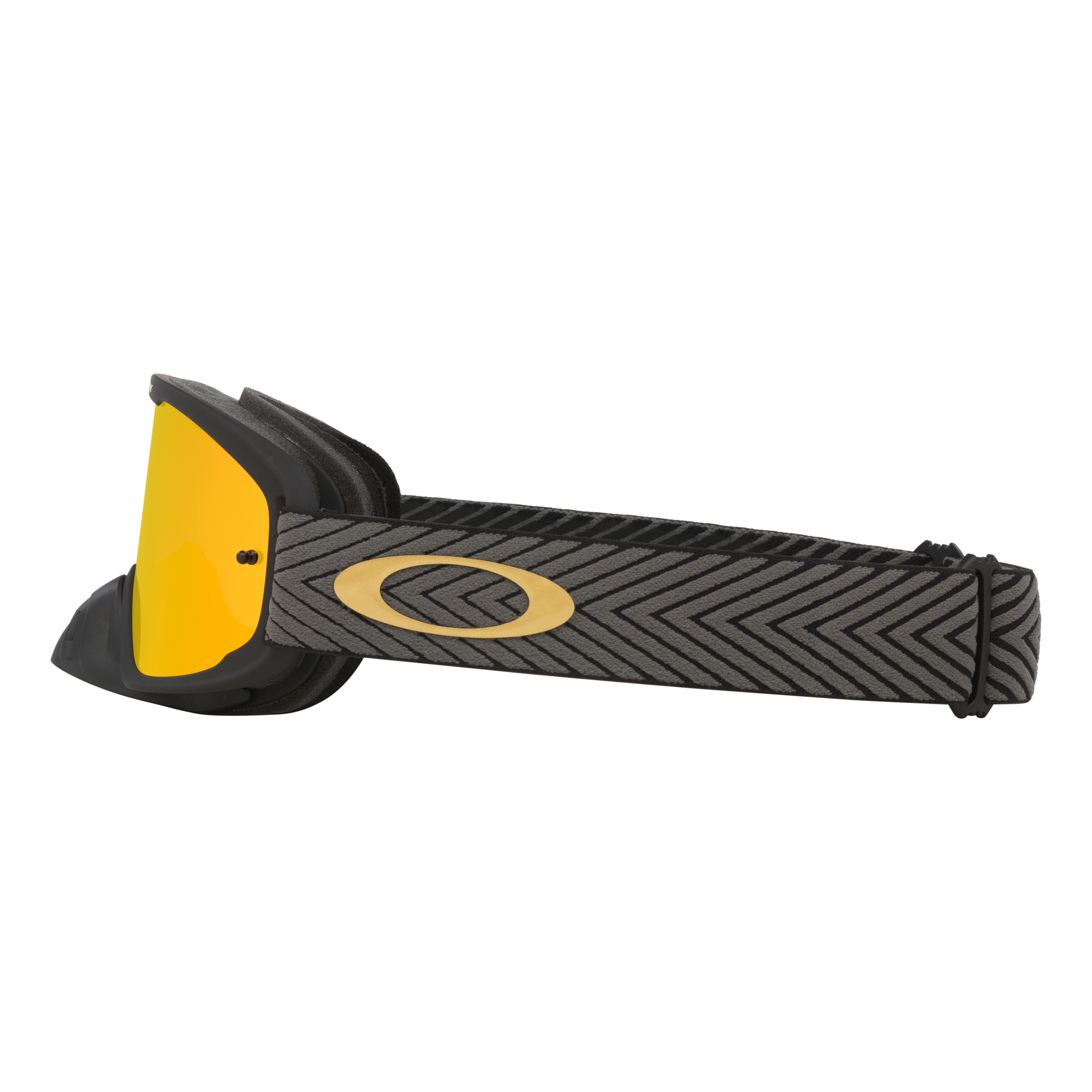 Oakley O Frame 2.0 Pro Team Black MX Goggles Fire Iridium - FREE UK Shipping, FREE 365 Day Returns | Moto Central