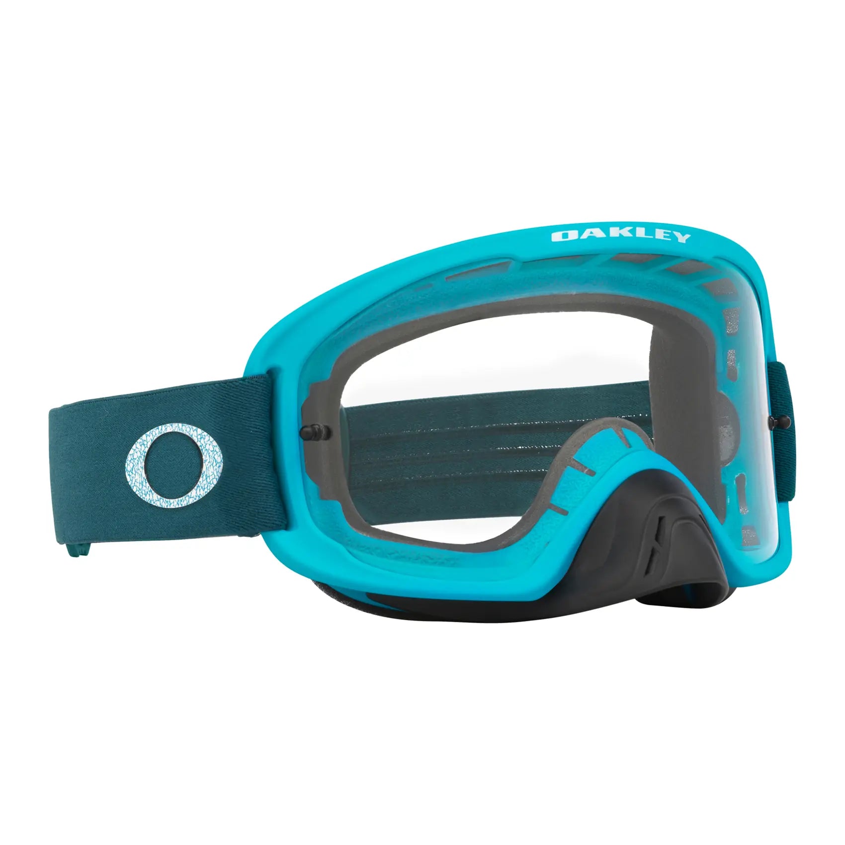 Oakley O Frame 2.0 Pro Team Blue MX Goggles Clear - FREE UK Shipping, FREE 365 Day Returns | Moto Central