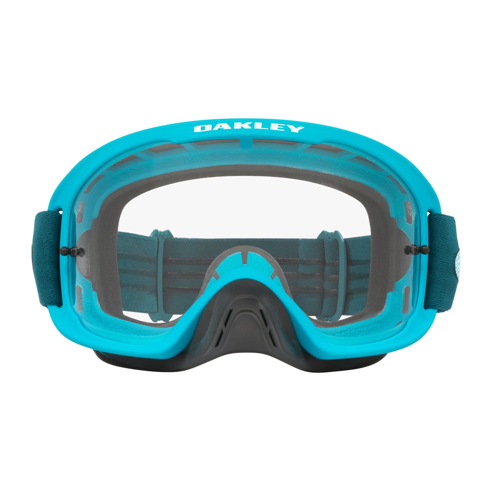 Oakley O Frame 2.0 Pro Team Blue MX Goggles Clear - FREE UK Shipping, FREE 365 Day Returns | Moto Central