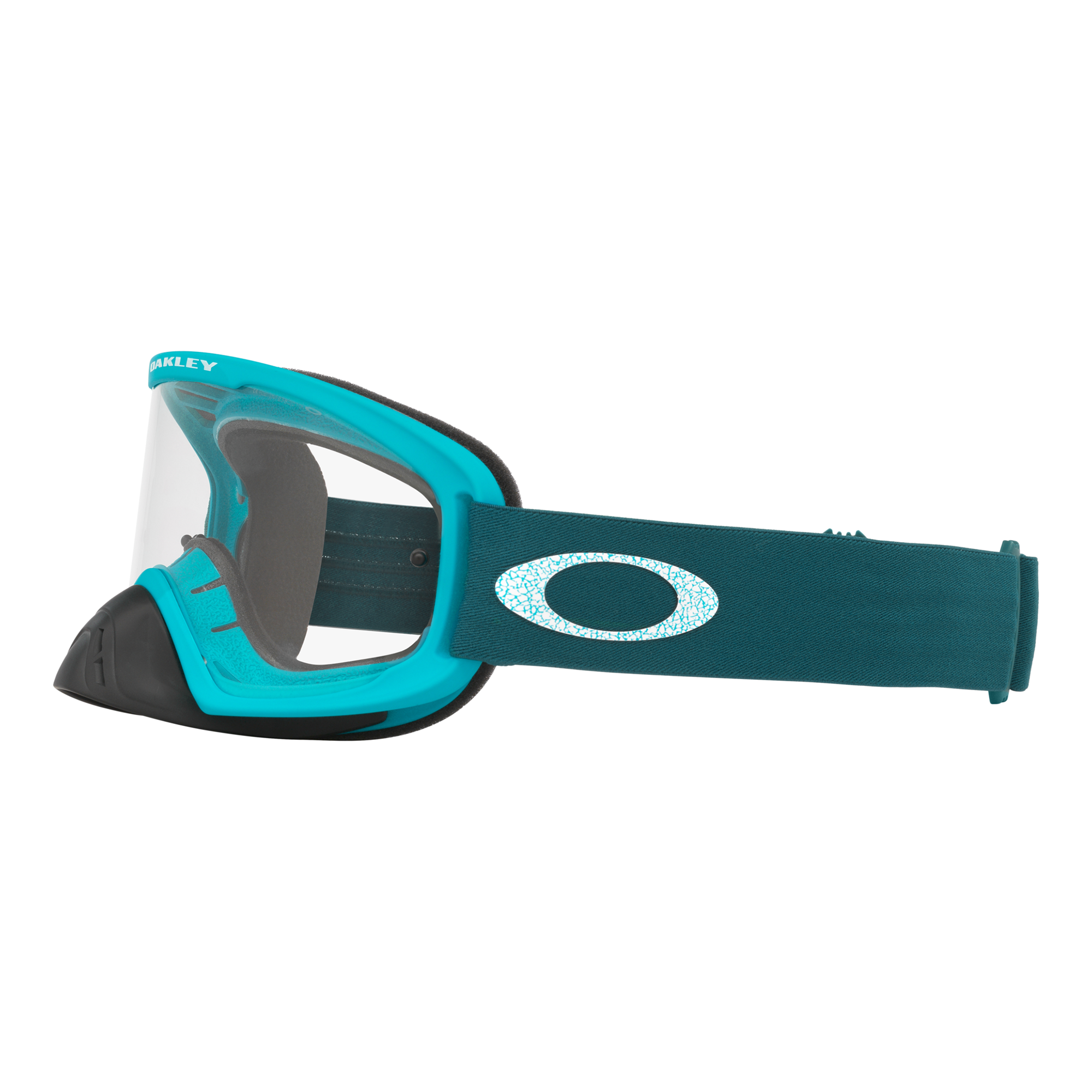 Oakley O Frame 2.0 Pro Team Blue MX Goggles Clear - FREE UK Shipping, FREE 365 Day Returns | Moto Central