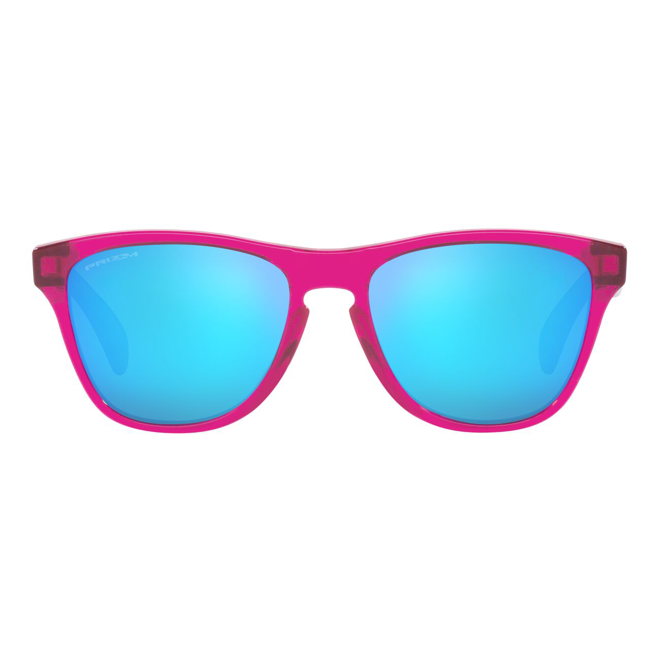 Oakley Frogskins XXS Youth Sunglasses Acid Pink / Sapphire Prizm - FREE UK Shipping, FREE 365 Day Returns | Moto Central