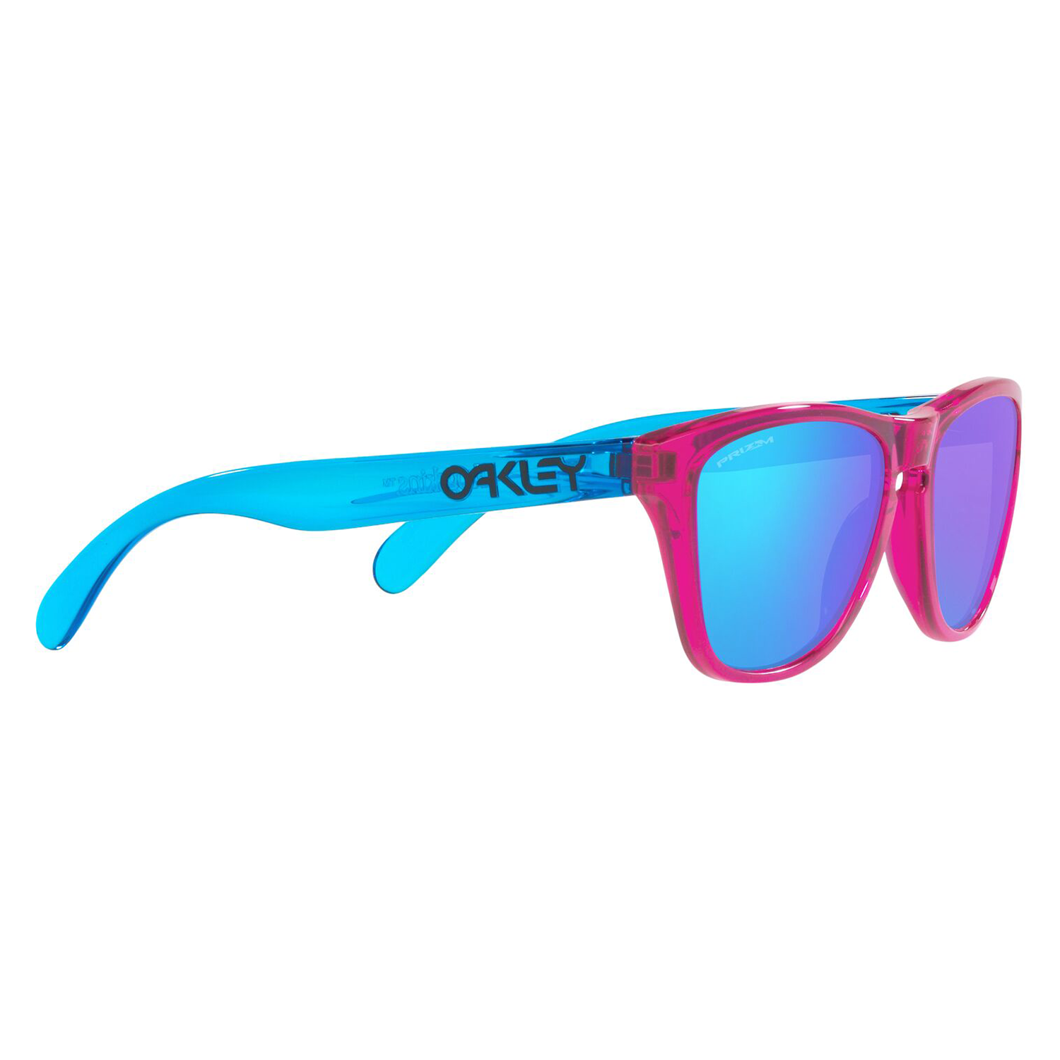 Oakley Frogskins XXS Youth Sunglasses Acid Pink / Sapphire Prizm - FREE UK Shipping, FREE 365 Day Returns | Moto Central