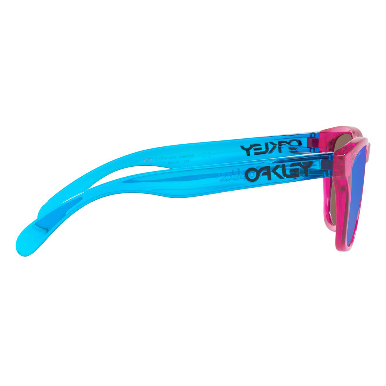 Oakley Frogskins XXS Youth Sunglasses Acid Pink / Sapphire Prizm - FREE UK Shipping, FREE 365 Day Returns | Moto Central
