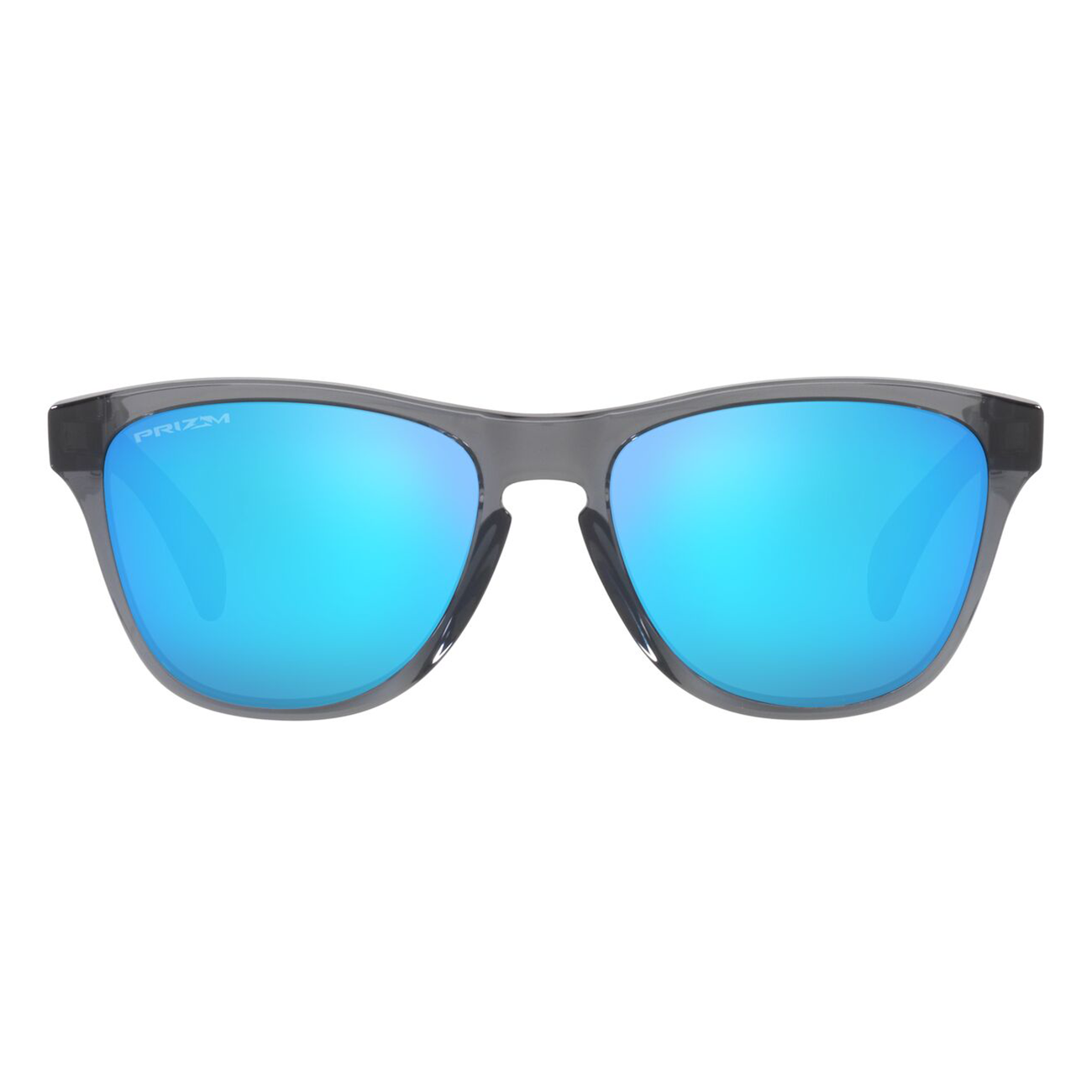 Oakley Frogskins XXS Youth Sunglasses Grey Smoke / Sapphire Prizm - FREE UK Shipping, FREE 365 Day Returns | Moto Central