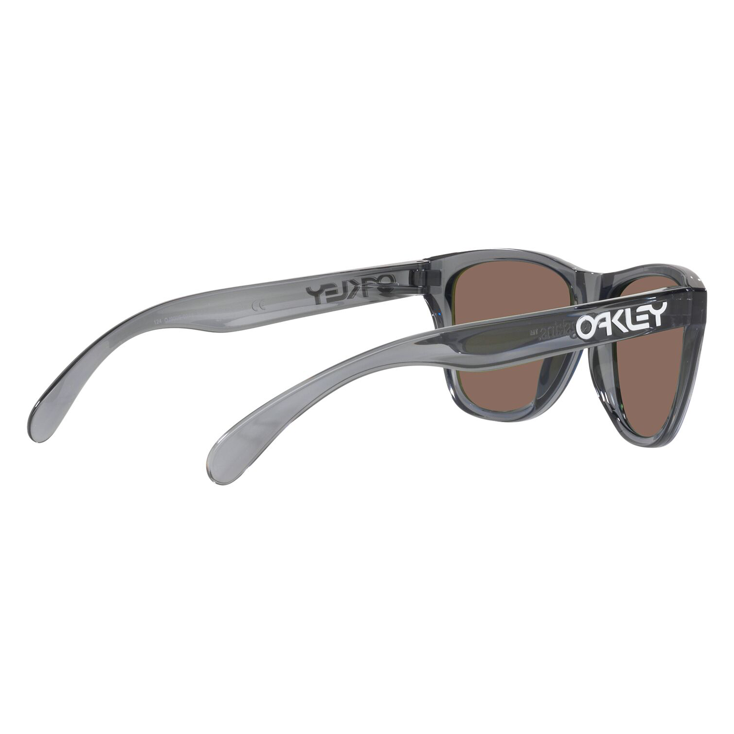 Oakley Frogskins XXS Youth Sunglasses Grey Smoke / Sapphire Prizm - FREE UK Shipping, FREE 365 Day Returns | Moto Central