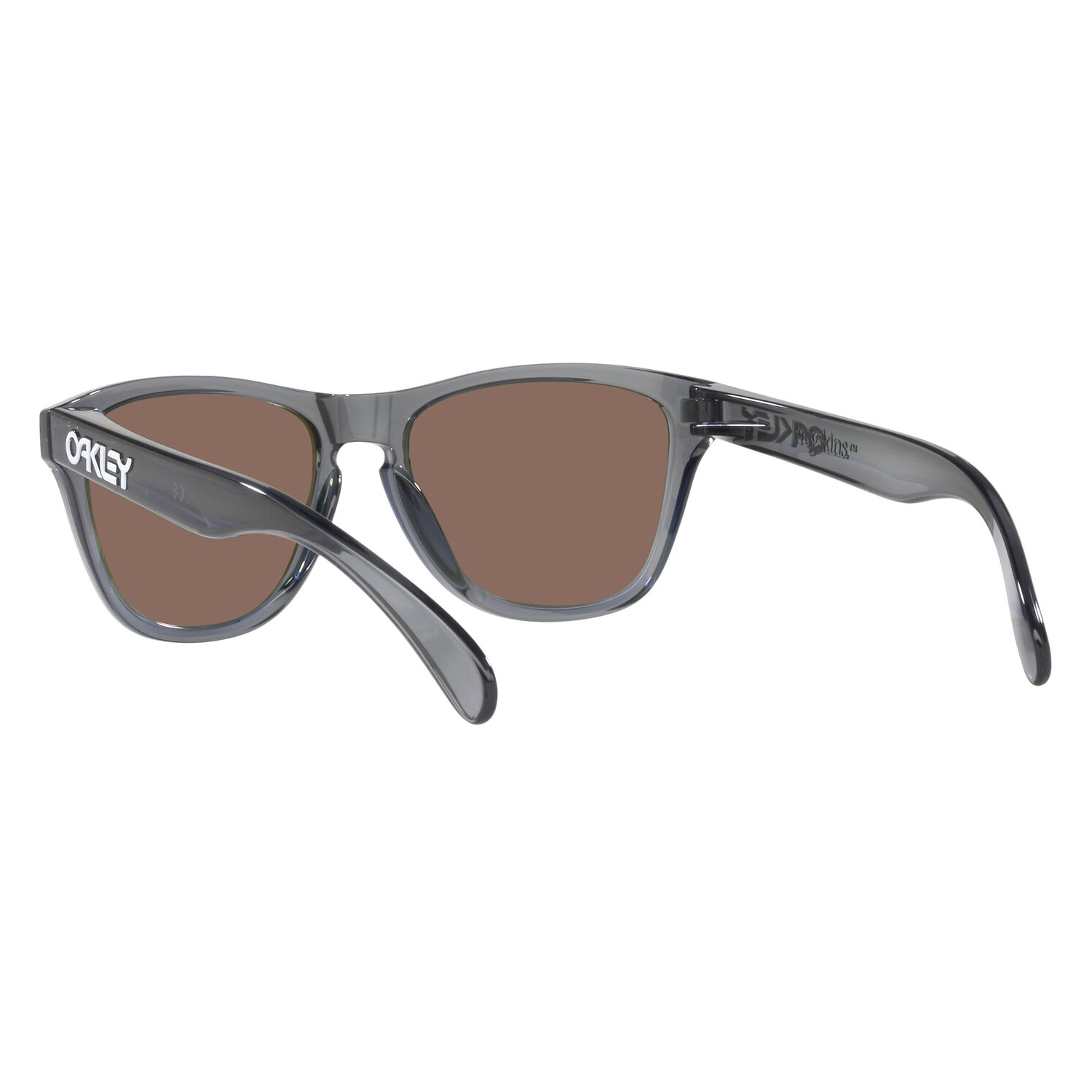 Oakley Frogskins XXS Youth Sunglasses Grey Smoke / Sapphire Prizm - FREE UK Shipping, FREE 365 Day Returns | Moto Central
