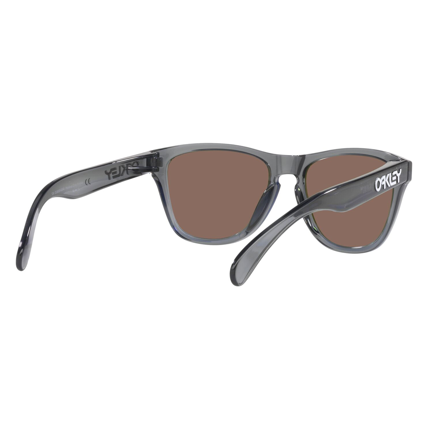 Oakley Frogskins XXS Youth Sunglasses Grey Smoke / Sapphire Prizm - FREE UK Shipping, FREE 365 Day Returns | Moto Central