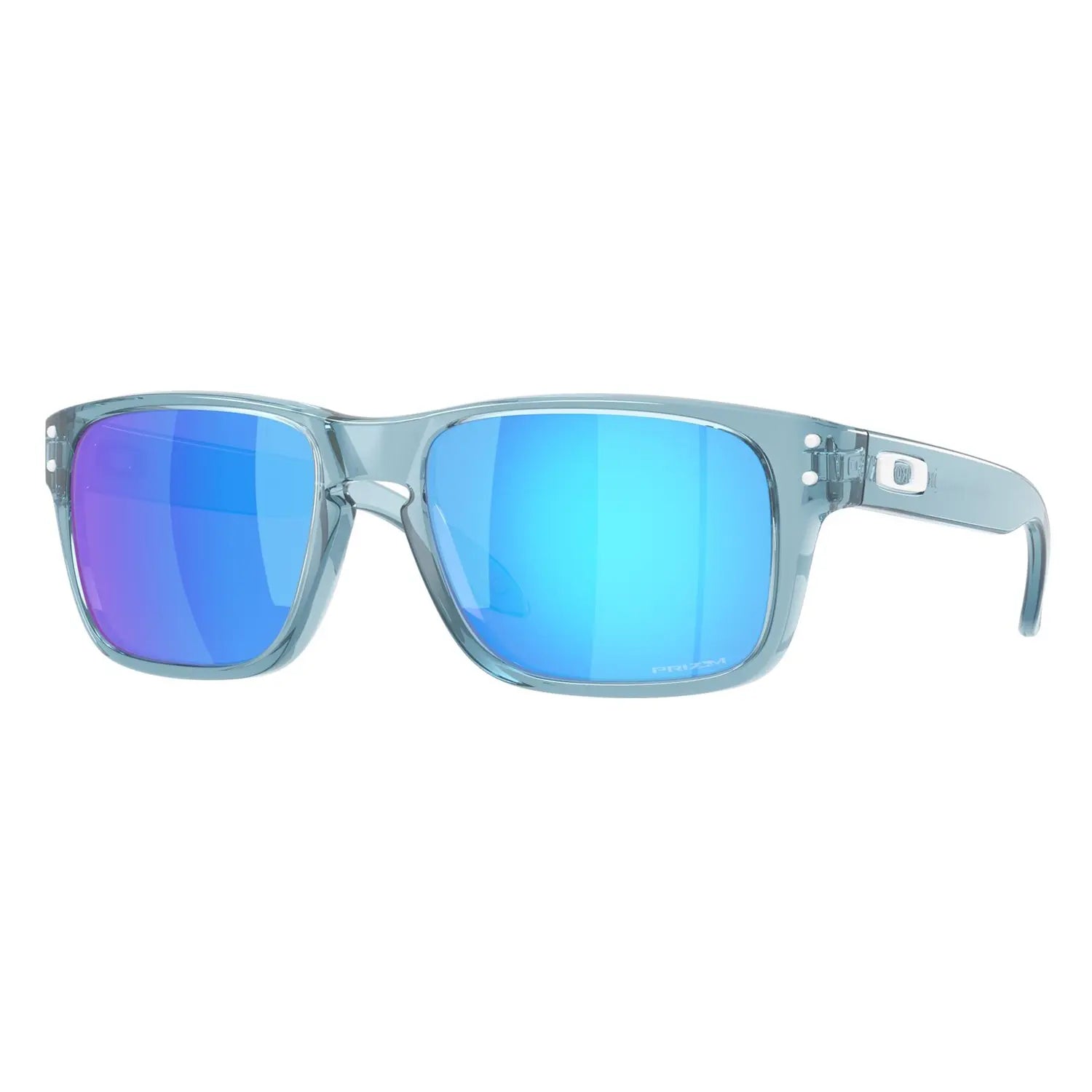Oakley Holbrook XXS Sunglasses Trans Stonewash / Sapphire Prizm - FREE UK Shipping, FREE 365 Day Returns | Moto Central