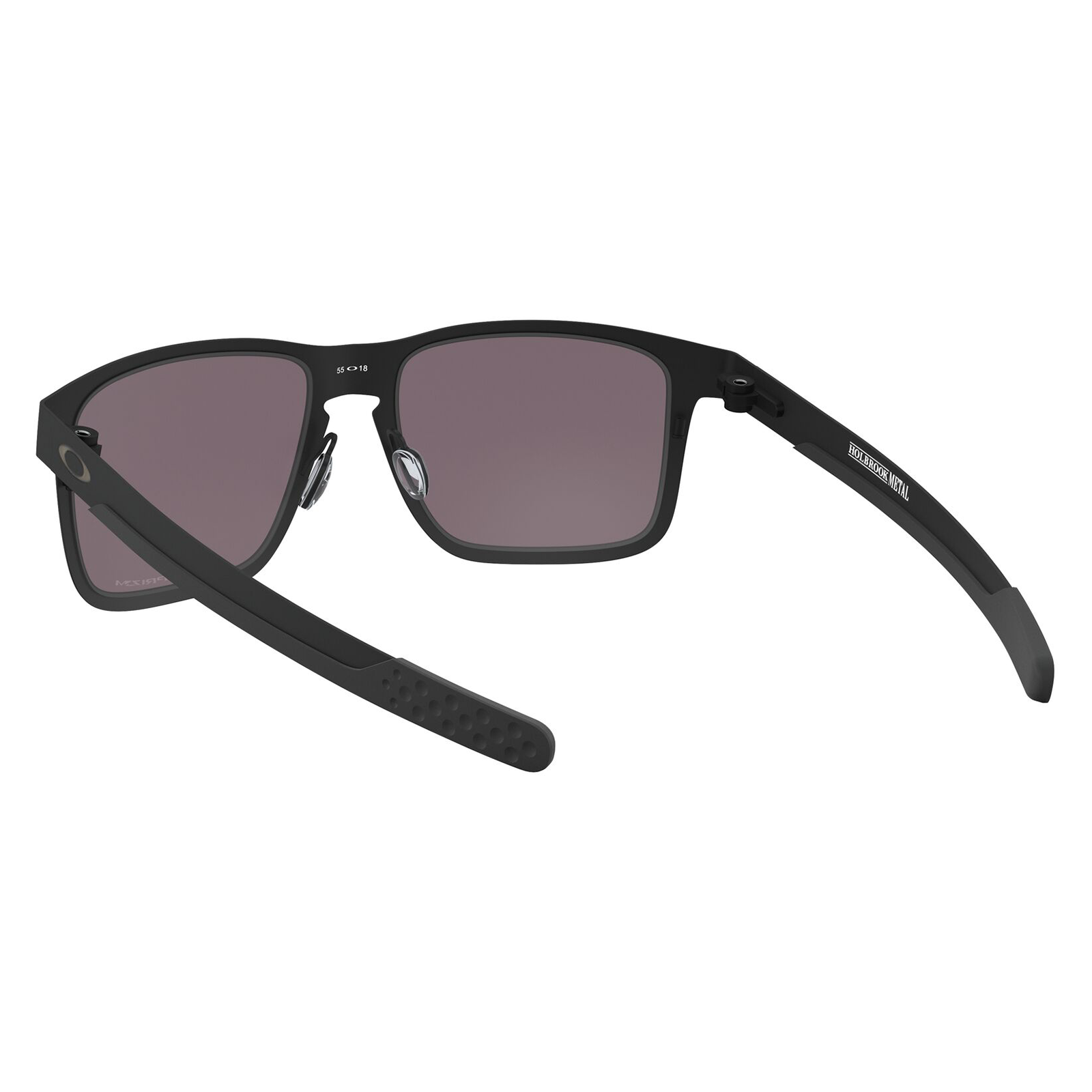 Oakley Holbrook Metal Sunglasses Matt Black / Grey Prizm - FREE UK Shipping, FREE 365 Day Returns | Moto Central