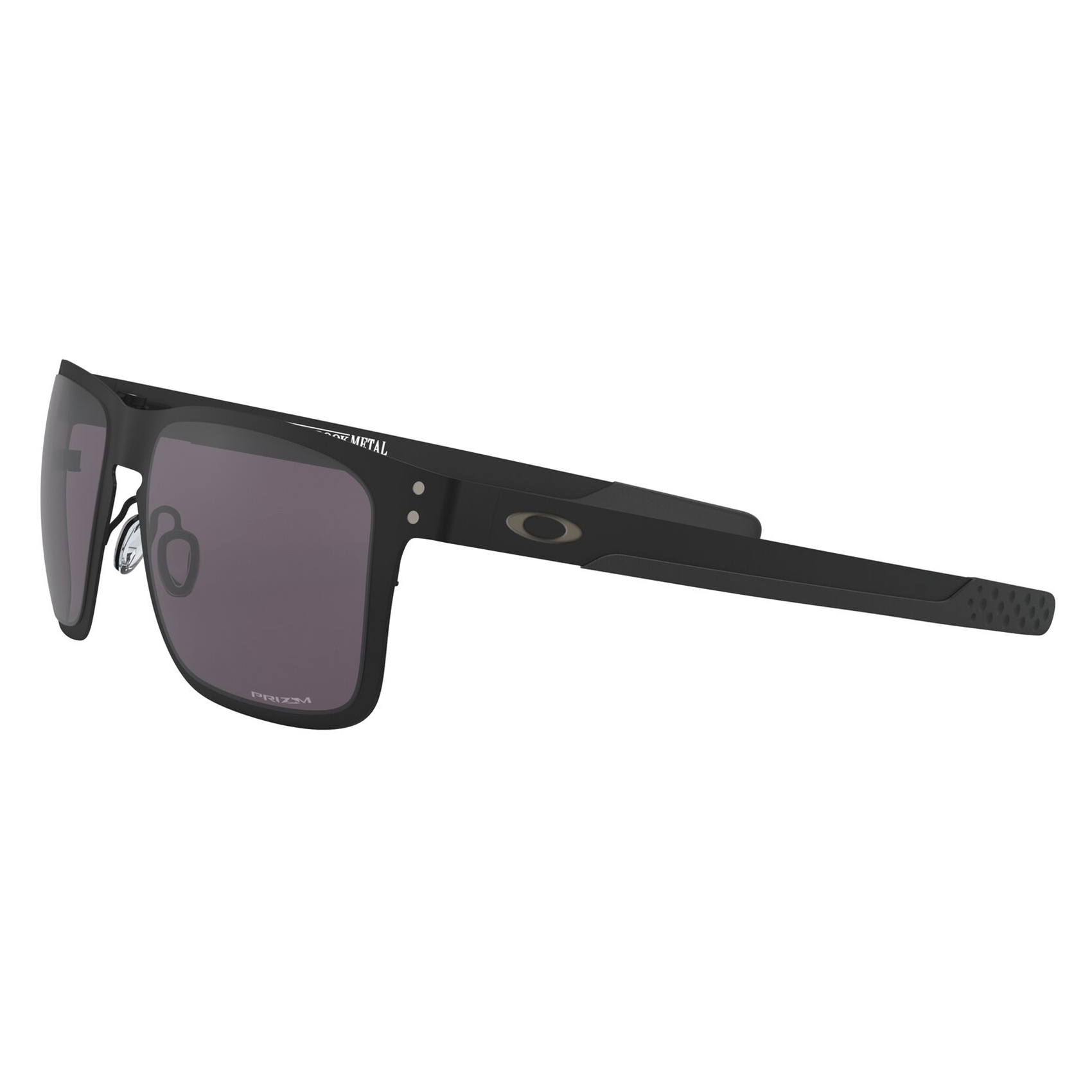 Oakley Holbrook Metal Sunglasses Matt Black / Grey Prizm - FREE UK Shipping, FREE 365 Day Returns | Moto Central
