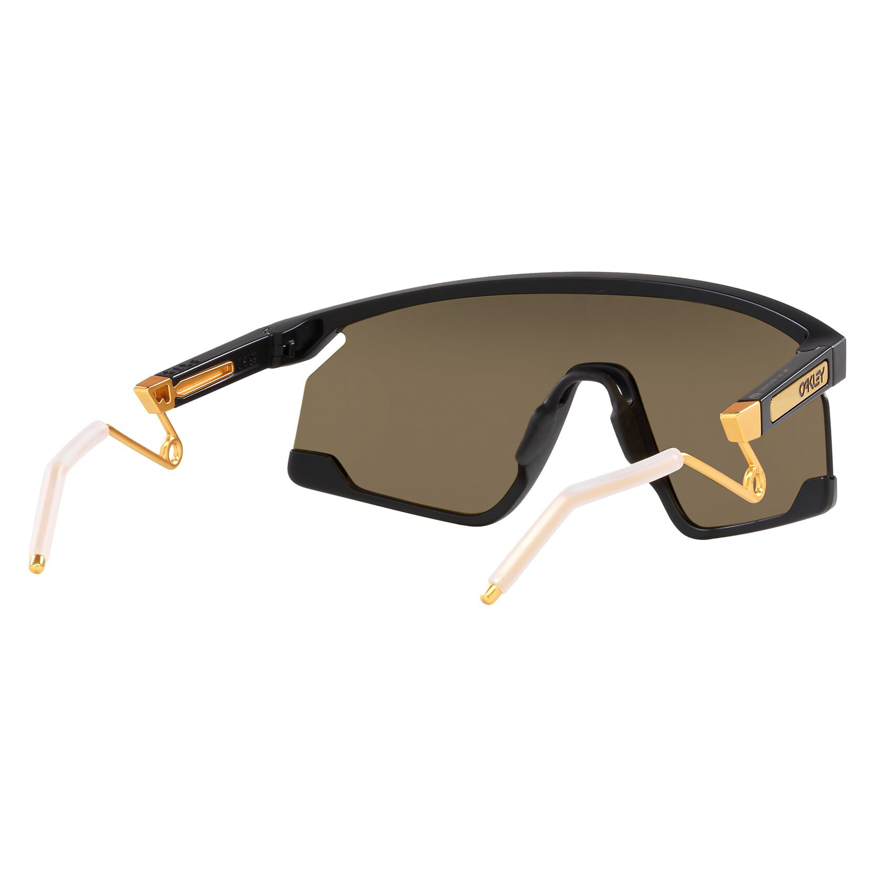 Oakley BXTR Metal Sunglasses Matt Black / Prizm 24k - FREE UK Shipping, FREE 365 Day Returns | Moto Central