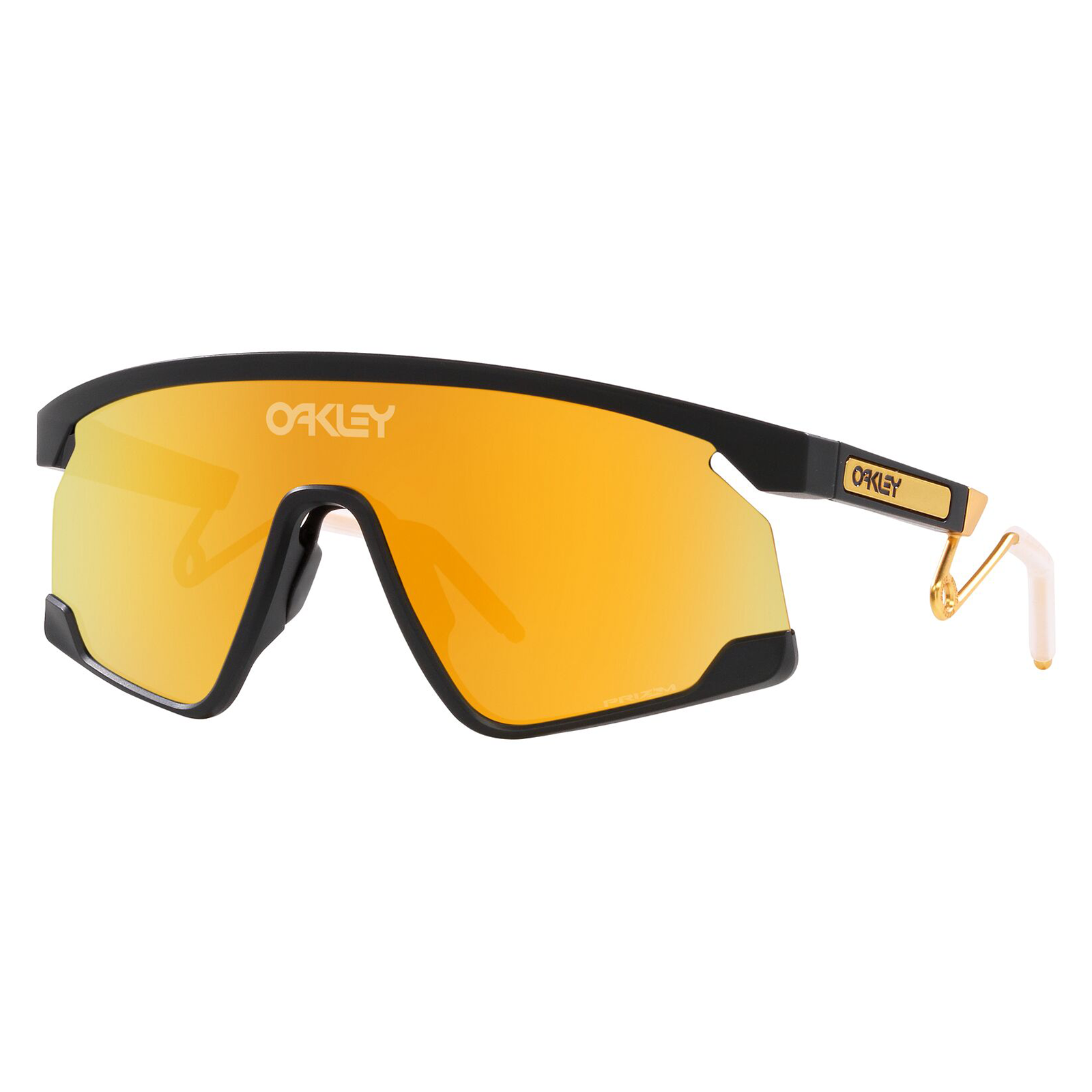 Oakley BXTR Metal Sunglasses Matt Black / Prizm 24k - FREE UK Shipping, FREE 365 Day Returns | Moto Central