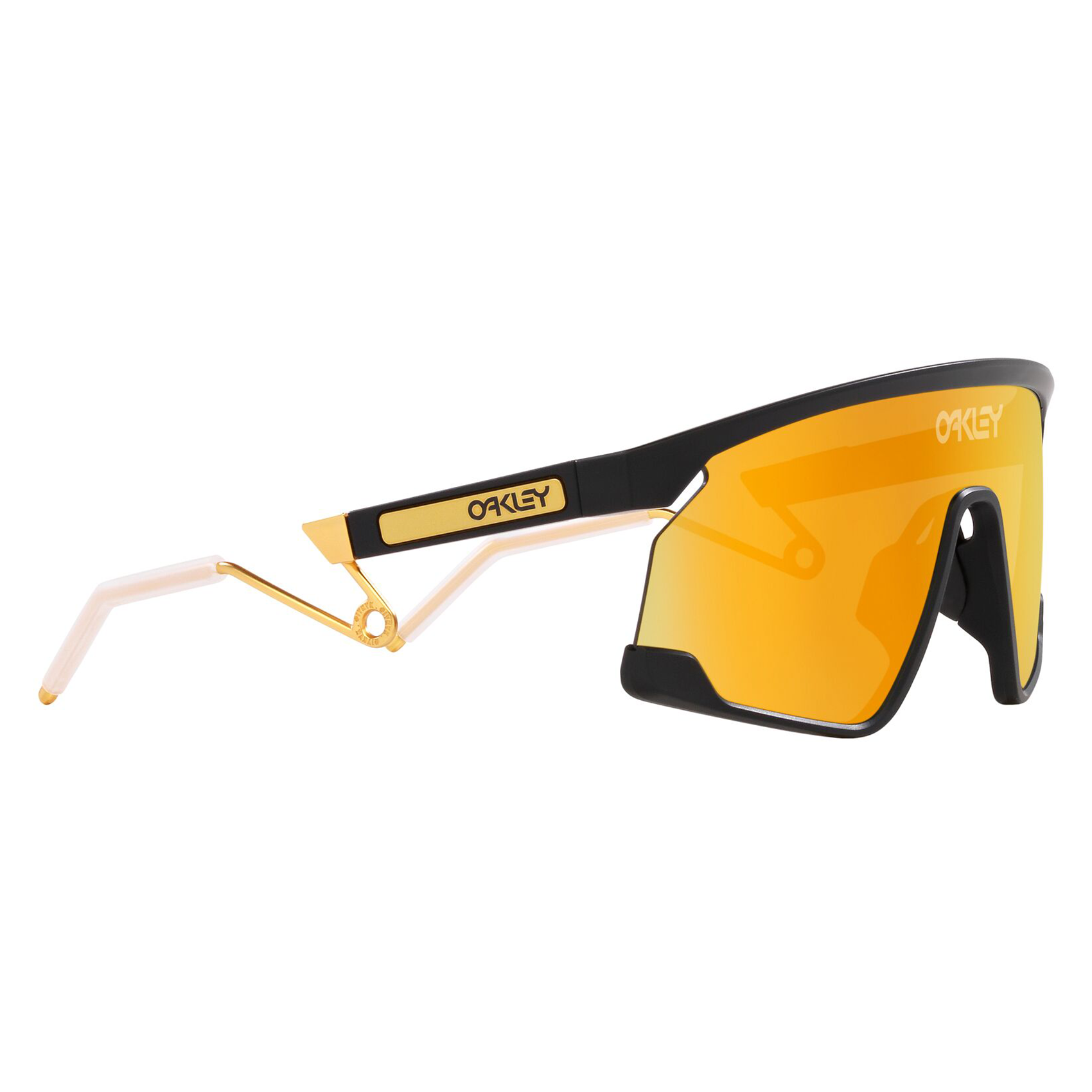 Oakley BXTR Metal Sunglasses Matt Black / Prizm 24k - FREE UK Shipping, FREE 365 Day Returns | Moto Central