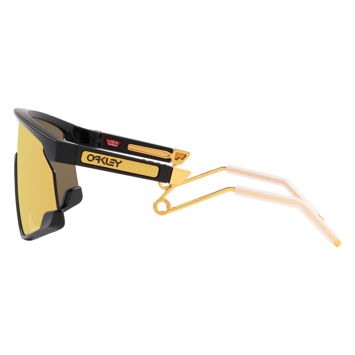 Oakley BXTR Metal Sunglasses Matt Black / Prizm 24k - FREE UK Shipping, FREE 365 Day Returns | Moto Central