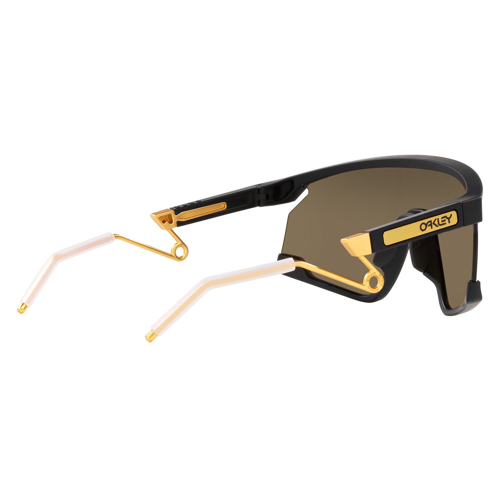 Oakley BXTR Metal Sunglasses Matt Black / Prizm 24k - FREE UK Shipping, FREE 365 Day Returns | Moto Central