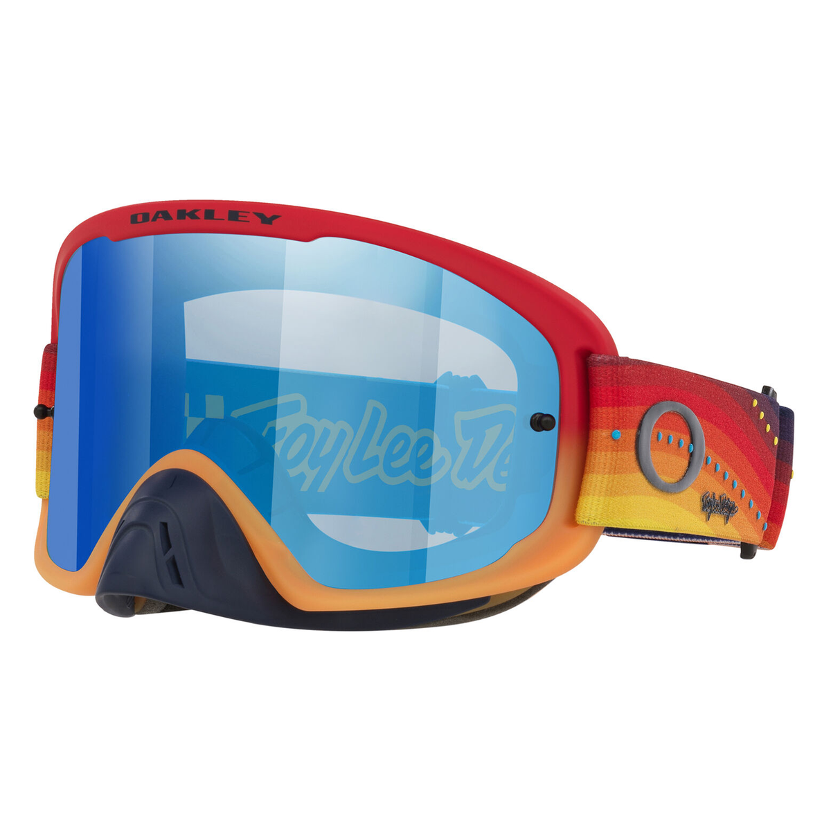 Oakley O Frame 2.0 Pro TLD MX Goggles Red / Orange / Black Ice Iridium - FREE UK Shipping, FREE 365 Day Returns | Moto Central