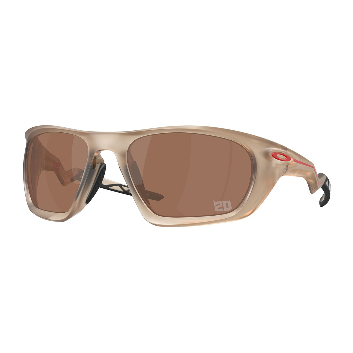 Oakley Lateralis Sunglasses Matt Sepia / Prizm Tungsten Lens - FREE UK Shipping, FREE 365 Day Returns | Moto Central