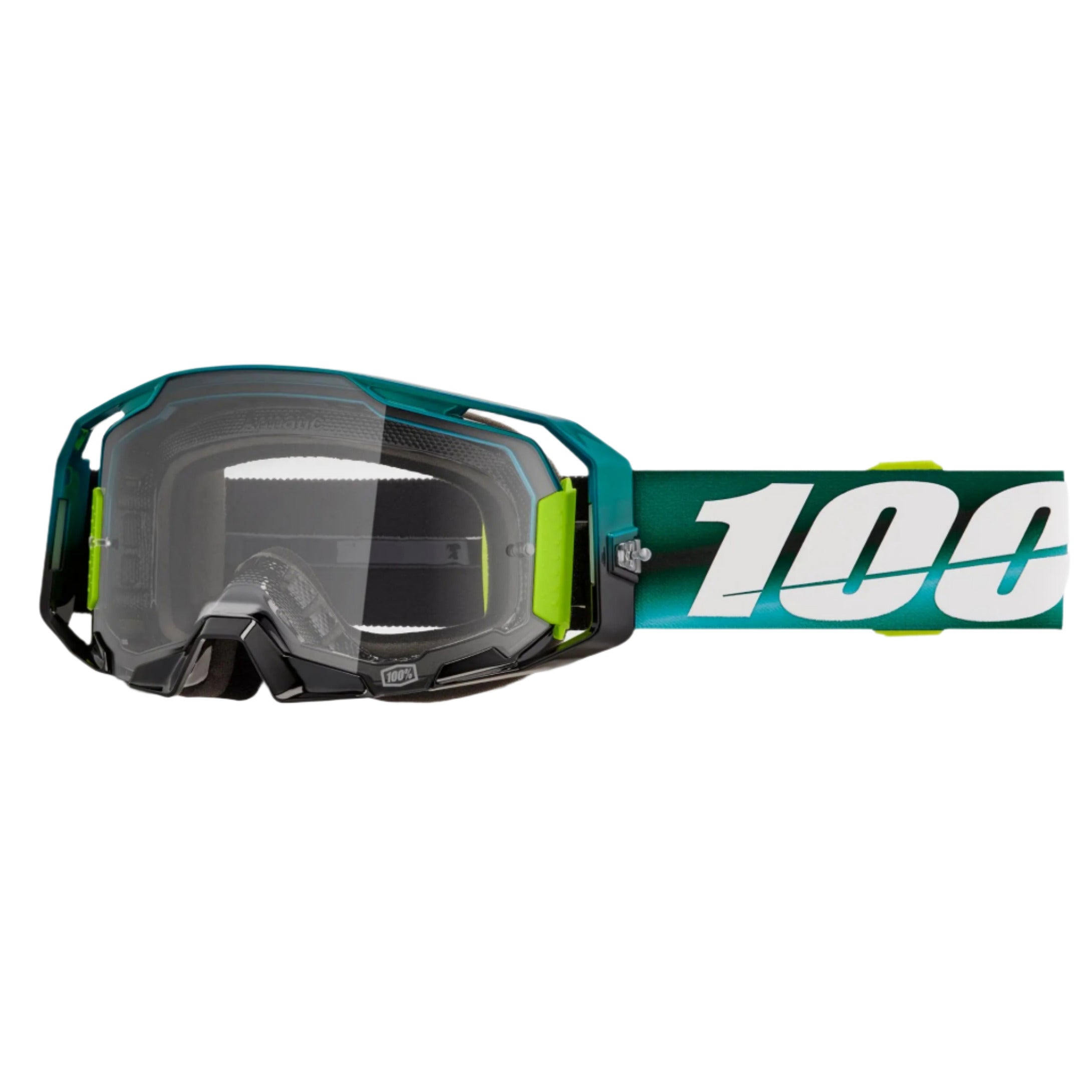 100% Armatic Goggles Polarity / Clear Lens - FREE UK Shipping, FREE 365 Day Returns | Moto Central