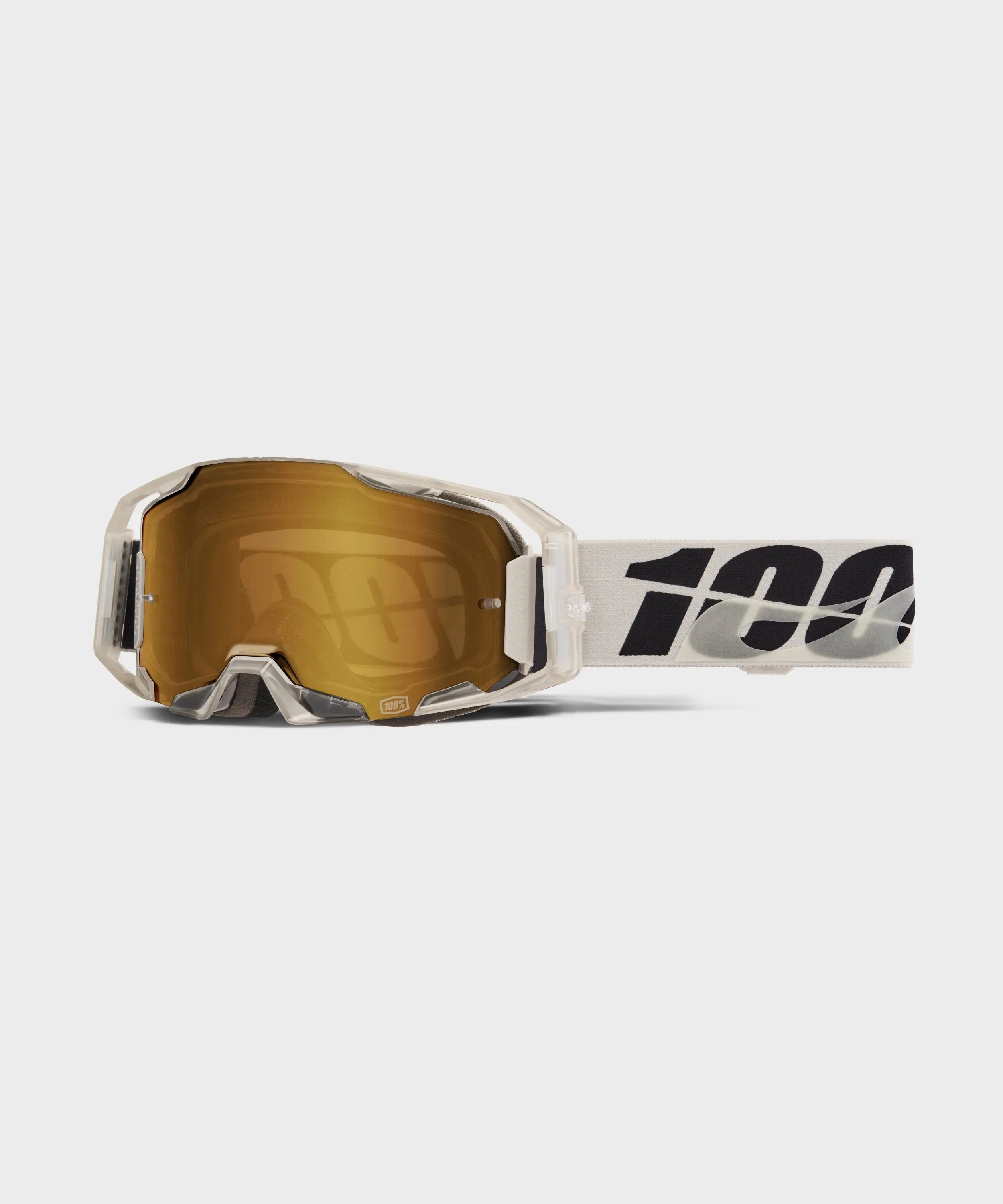 100% Armatic Goggles Pitch / Mirror True Gold Lens - FREE UK Shipping, FREE 365 Day Returns | Moto Central