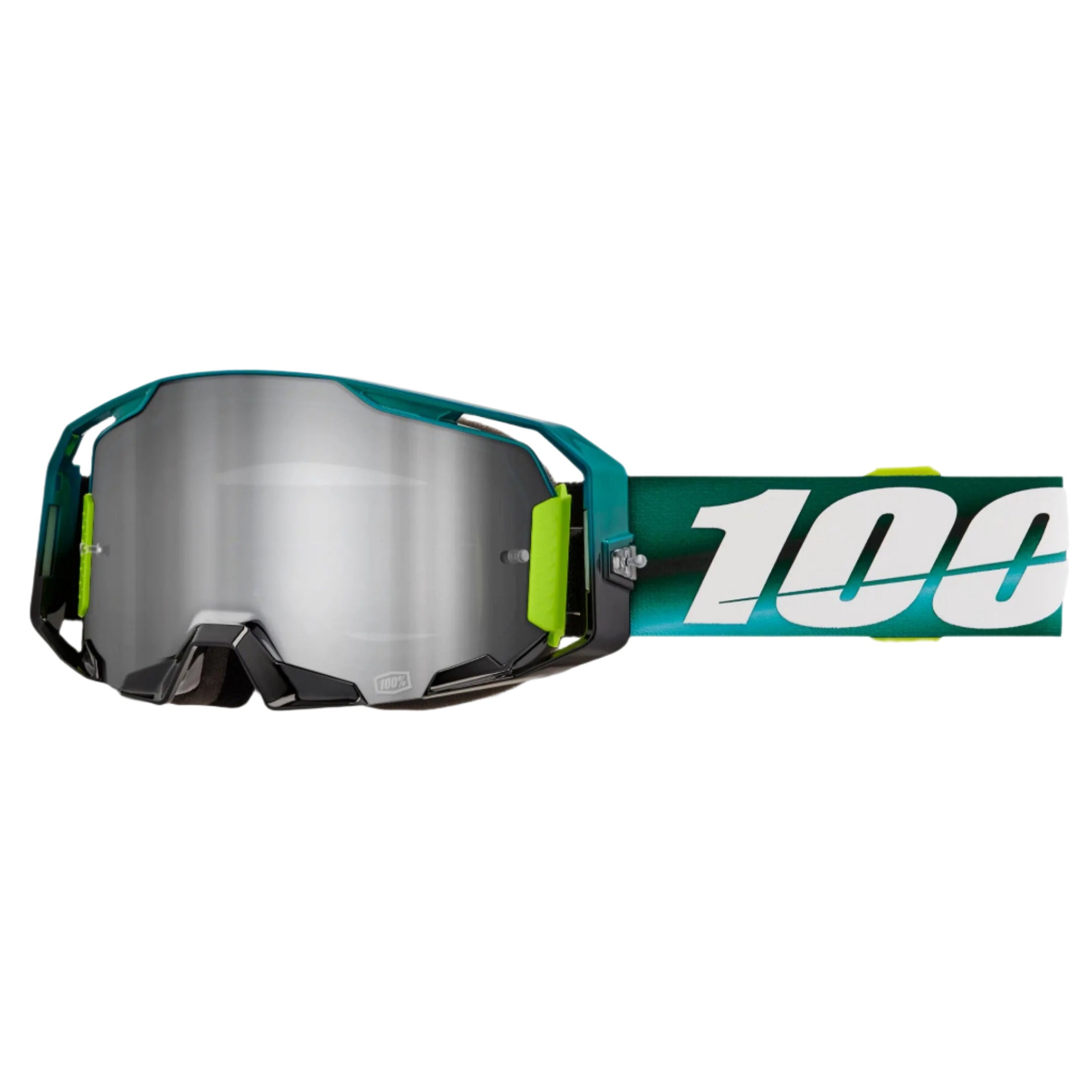 100% Armatic Goggles Polarity / Mirror Silver Lens - FREE UK Shipping, FREE 365 Day Returns | Moto Central
