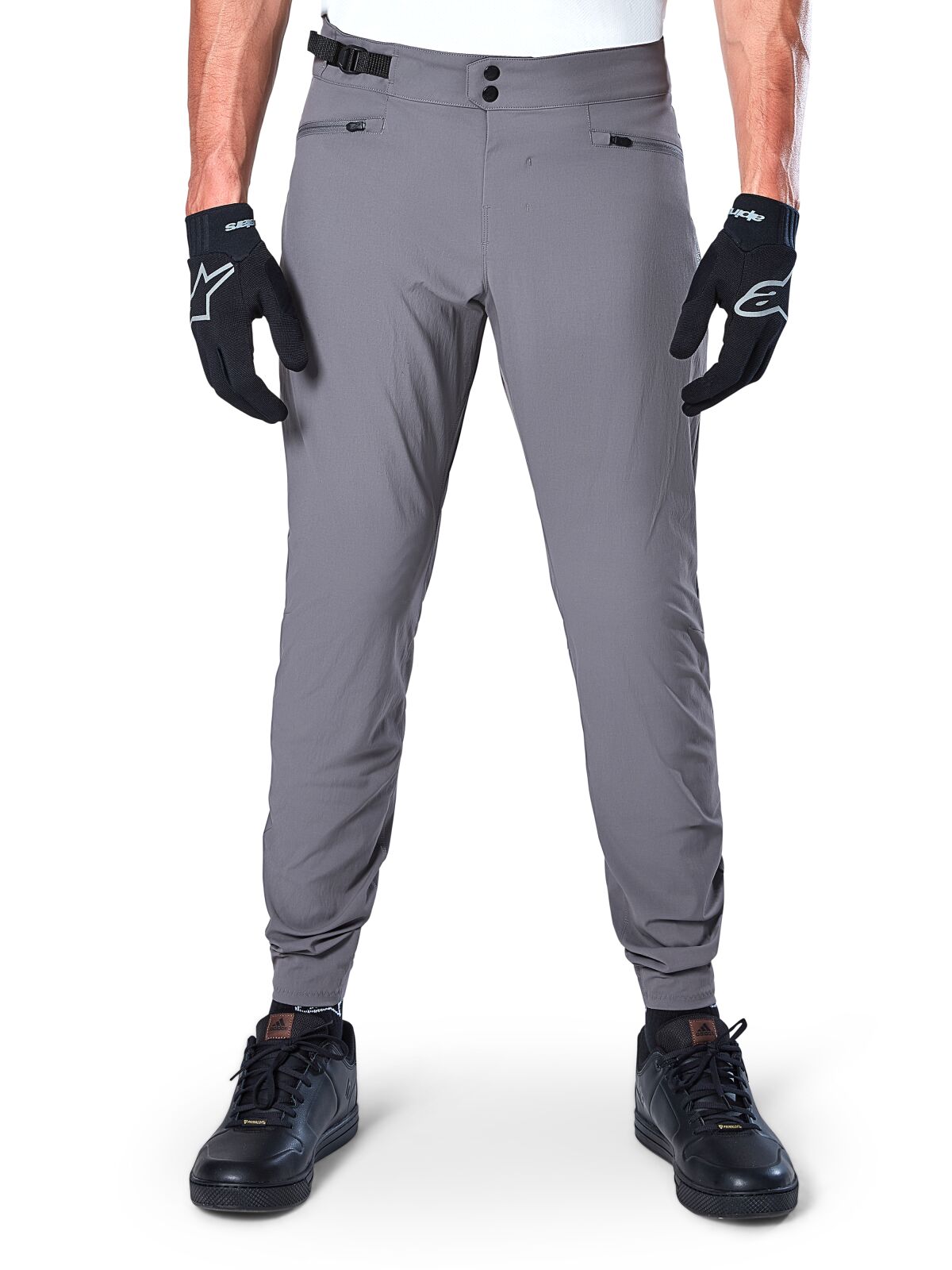 Alpinestars A-Dura Trousers Dark Grey - FREE UK Shipping, FREE 365 Day Returns | Moto Central