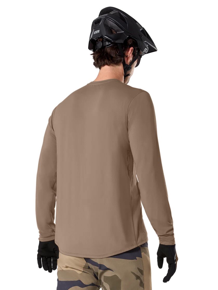 Alpinestars A-Dura Astar Long Sleeves Jersey Brown - FREE UK Shipping, FREE 365 Day Returns | Moto Central
