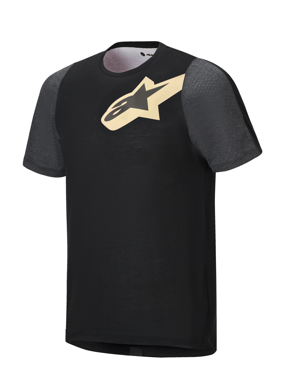 Alpinestars A-Dura Lipan Astar Short Sleeves Jersey Black - FREE UK Shipping, FREE 365 Day Returns | Moto Central