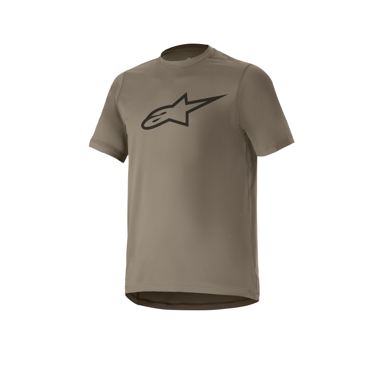 Alpinestars A-Dura Short Sleeves Jersey Brown - FREE UK Shipping, FREE 365 Day Returns | Moto Central