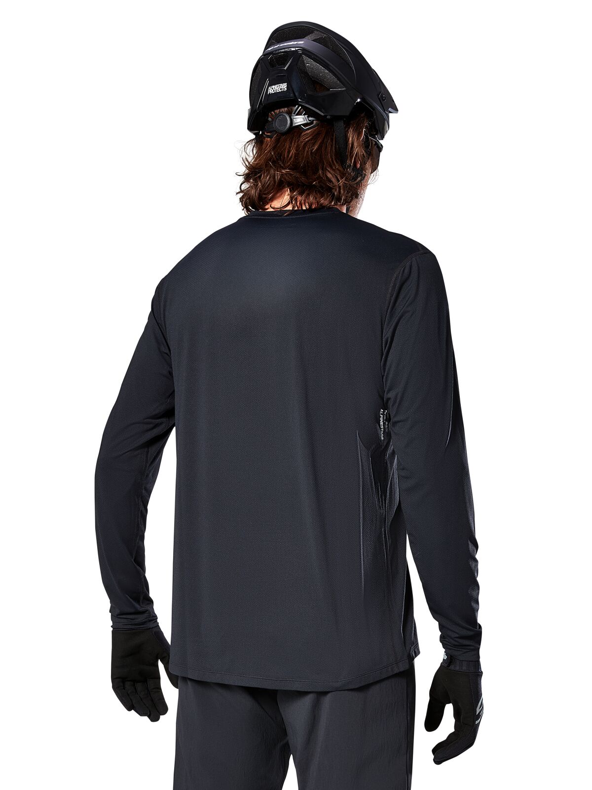 Alpinestars A-Dura Astar Long Sleeves Jersey Black - FREE UK Shipping, FREE 365 Day Returns | Moto Central