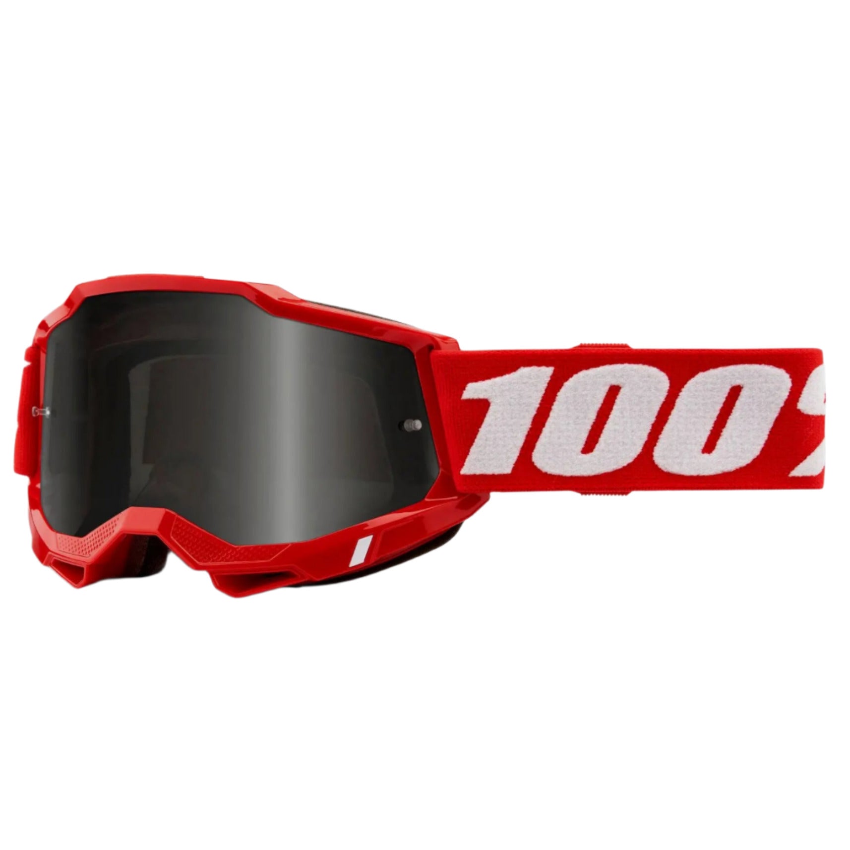 100% Accuri 2 Sand Goggles Red / Smoke Lens - FREE UK Shipping, FREE 365 Day Returns | Moto Central
