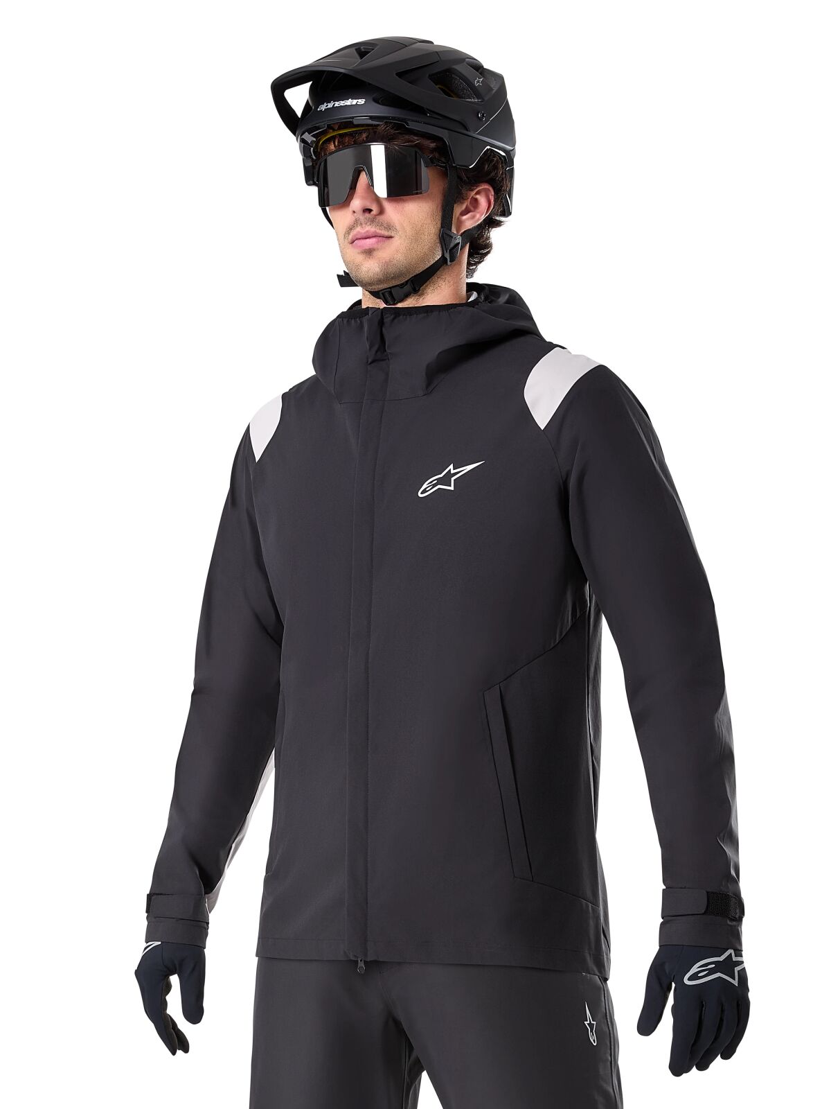 Alpinestars A-Dura Rain Jacket Black - FREE UK Shipping, FREE 365 Day Returns | Moto Central