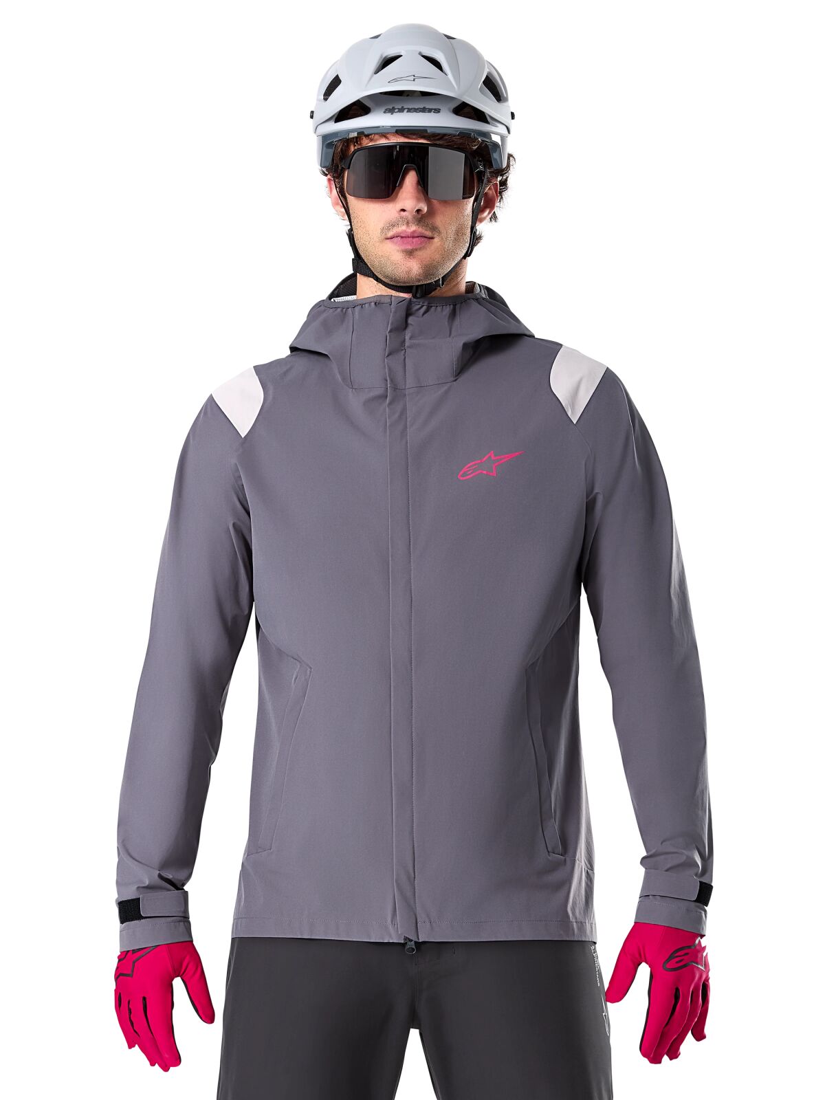Alpinestars A-Dura Rain Jacket Dark Titanium - FREE UK Shipping, FREE 365 Day Returns | Moto Central