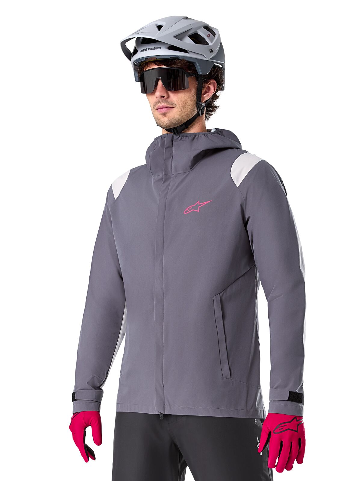 Alpinestars A-Dura Rain Jacket Dark Titanium - FREE UK Shipping, FREE 365 Day Returns | Moto Central