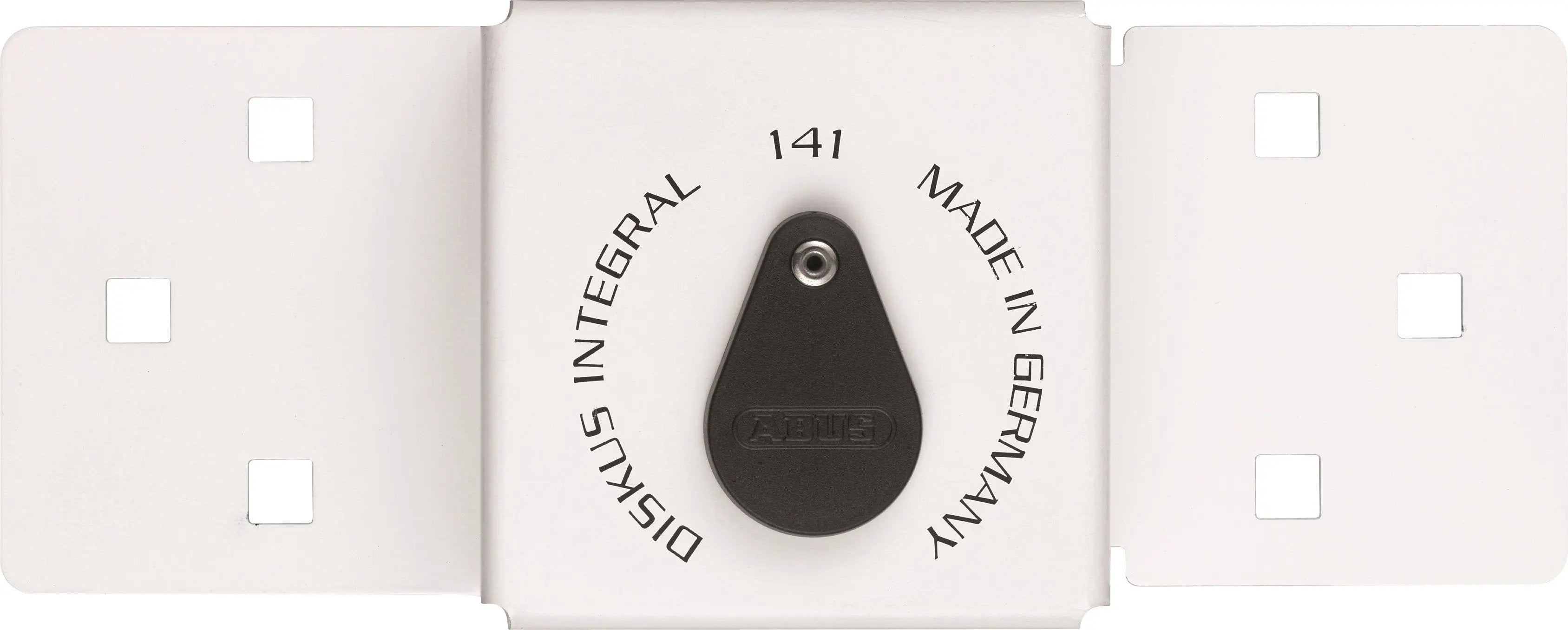 Abus 141/200+26/70 Diskus Integral White FREE UK Delivery, FREE 365 Day Returns | Moto Central