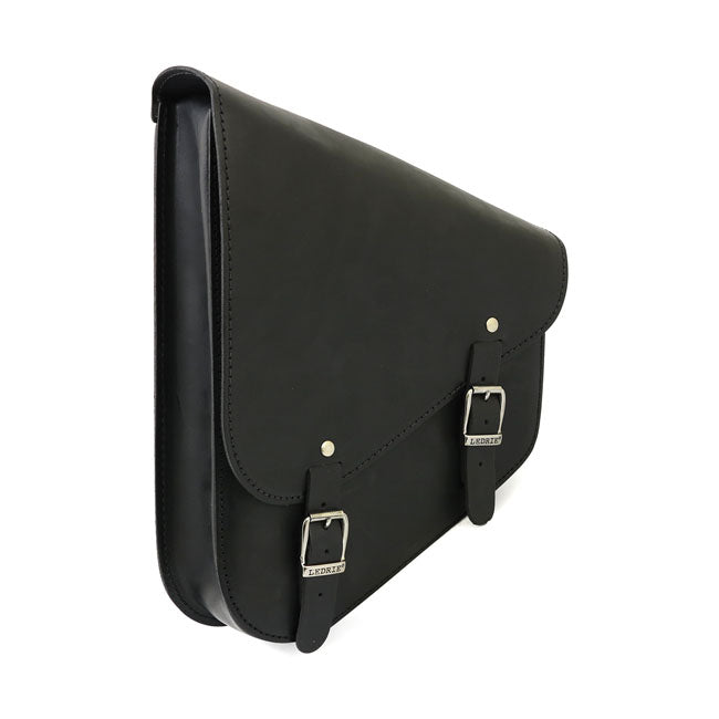 Ledrie Full Leather Swing Arm Bag Left Black For 84-17 Softail models (NU)