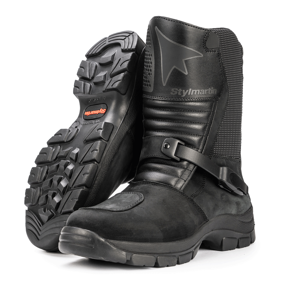 Stylmartin Land Waterproof Boots Black FREE UK Delivery, FREE 365 Day Returns | Moto Central