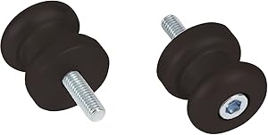 Gear Gremlin M10 Paddock Stand Bobbins Black - FREE UK Shipping, FREE 365 Day Returns | Moto Central