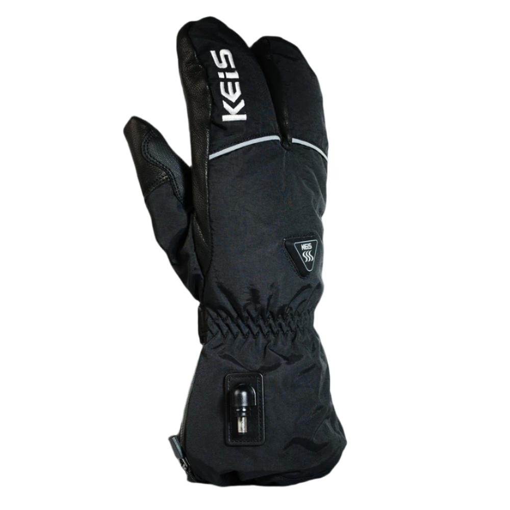 Keis Extreme G301 Premium Heated 3-Finger Textile Gloves