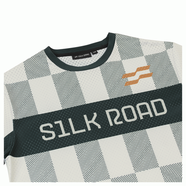 Silk Road Riding Jersey Green FREE UK Delivery, FREE 365 Day Returns | Moto Central