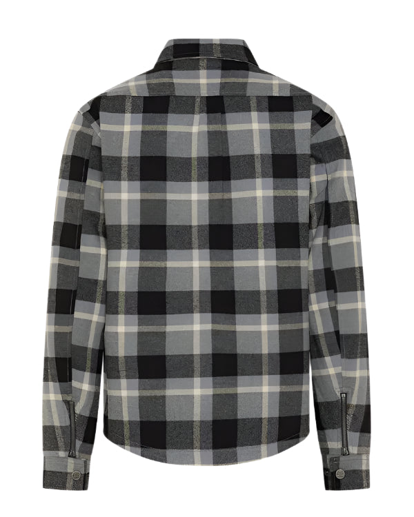 Rokker Memphis Rider Shirt Grey FREE UK Delivery, FREE 365 Day Returns | Moto Central