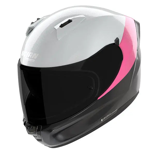 Nolan N60-6 Verniciatura Speciale Black / Pearl / Fucsia FREE UK Delivery, FREE 365 Day Returns | Moto Central