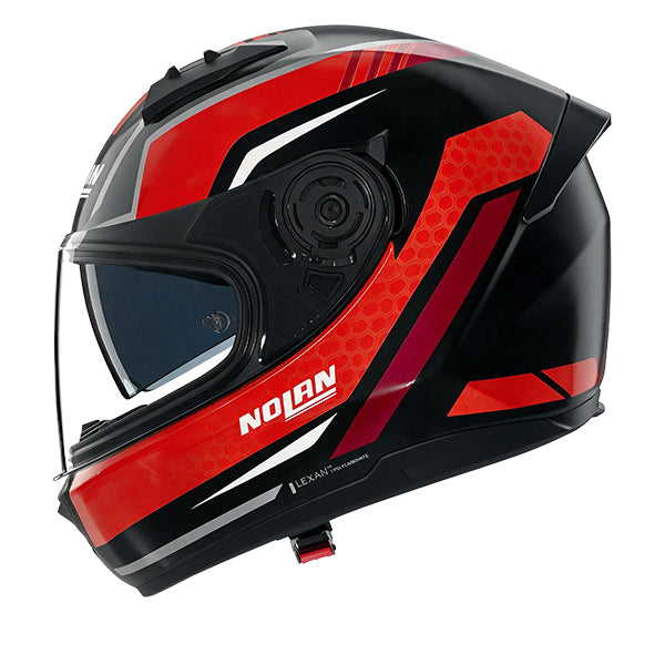 Nolan N60-6 Piega Black / Red FREE UK Delivery, FREE 365 Day Returns | Moto Central