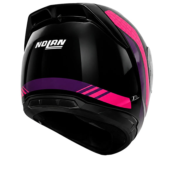 Nolan N60-6 Piega Black / Fuchsia FREE UK Delivery, FREE 365 Day Returns | Moto Central