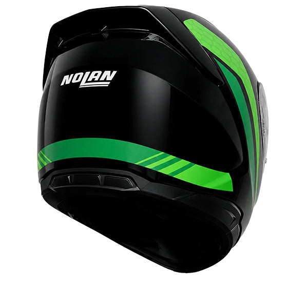 Nolan N60-6 Piega Black / Green FREE UK Delivery, FREE 365 Day Returns | Moto Central